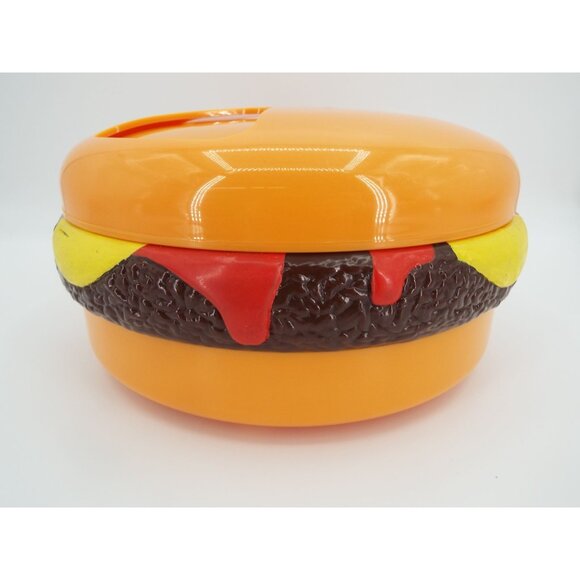 Vintage 1999 The Original Talking Cheeseburger Condiment Holder Tested Works - Picture 15 of 16